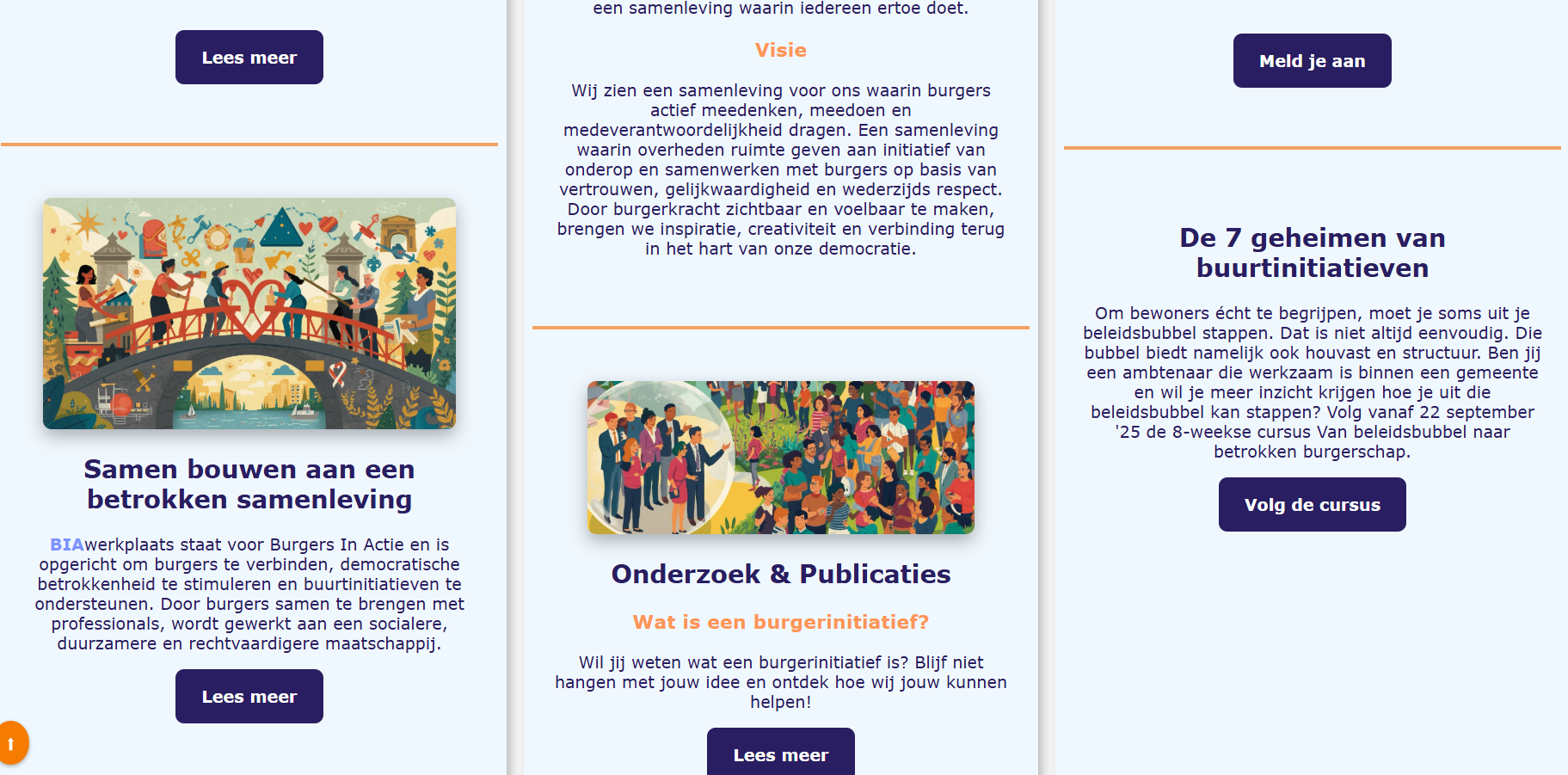 Project 1 Responsive Website voor stichting BIAwerkplaats